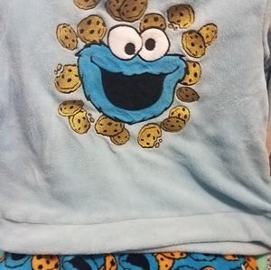Cookie monster pajamas